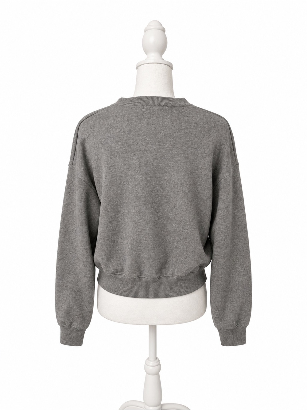 Orange Kiss Gray 'Delusional' Crewneck Sweatshirt - Women's Sweater - Picture 2 of 2